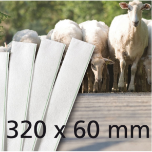 Melkefilter 320x60-55g/m² pk. à 250 stk.